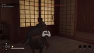 Approaching with Naoe's stealth (Image via Sportskeeda Gaming // Ubisoft)